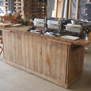 houten bar huren